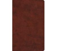 ESV Large Print Value Thinline Bible (TruTone, Chestnut)