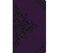 ESV Large Print Value Thinline Bible (TruTone, Lavender, Filigree Design)