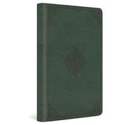 ESV Large Print Value Thinline Bible (TruTone, Quiet Forest, Ornament Design)