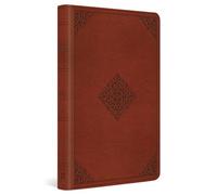 ESV Large Print Value Thinline Bible (TruTone, Tan, Ornament Design)