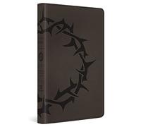 ESV Premium Gift Bible (TruTone, Charcoal, Crown Design)