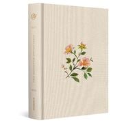 ESV Single Column Journaling Bible (Cloth over Board, Rosehip Design)