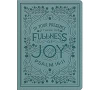 ESV Single Column Journaling Bible (TruTone, Paris Sky, Psalm 16:11 Design)