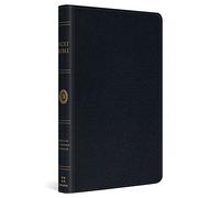 ESV Thinline Bible, Red Letter (Genuine Leather, Black)