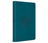 ESV Thinline Bible, Red Letter (TruTone, Deep Teal, Rotunda Design)