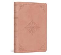ESV Vest Pocket New Testament with Psalms and Proverbs, Red Letter (TruTone, Blush Rose, Fleur-de-lis Design)