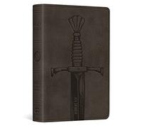 ESV Vest Pocket New Testament with Psalms and Proverbs, Red Letter (TruTone, Silver, Sword Design)