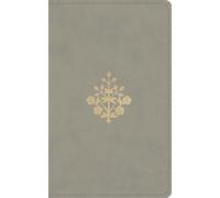 ESV Vest Pocket New Testament with Psalms and Proverbs, Red Letter (TruTone, Stone, Branch Design)