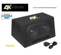 ESX DBX206A 16,5 CM (6.5”) Doppio Subwoofer Attivo 600 Watt Attivo Bassi