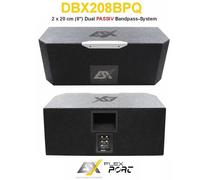 ESX DBX208BPQ 2x8 “ (20 CM) Doppio Passa-Banda Sistema 800 Watt Subwoofer Subbox