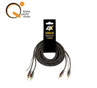 ESX DSC 5 Cavo Pre stereo RCA Remote connettore audio 500 cm 2 canali DSC5