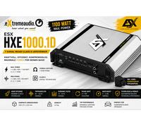 ESX HXE1000.1D 1 Canale Mono Classe D Digitale Amplificatore per Auto 1100 W SPL