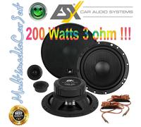 ESX HZ6.2C 100 Watt RMS Kit Altoparlanti Casse Auto 2 Vie Separate 165 16 cm