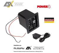 ESX POWER4 Mono Amplificatore Classe D Aktiv-Modul 4 Ohm per Subwoofer 460 W