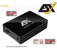ESX QUANTUM Amplificatore 12v 4 canali 4x100 RMS Q-FOURv2 - - ESX