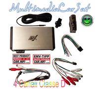 ESX Q-FOURv2 Amplificatore Mini Digitale 4 Canali 4/3/2 Canali 900Watts