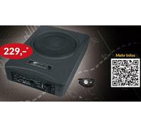 ESX Subwoofer attivo sotto sedile Q-202A 8" (20 cm) 100 Watt RMS