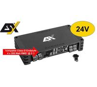 ESX QL600.4 24V Quantum Digitale 4CH Amp 4-Kanal Classe D Digitale Amplificatore