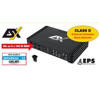 ESX QL800.6 Amplificatore Digitale 6 Canali 750 WRMS Livello Basso T...