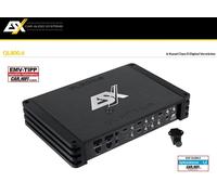 ESX QL800.6 6-Kanal Class D Digitale Amplificatore 750 Wrms Basspegel Remoto