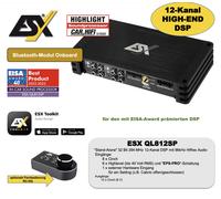 ESX QL812SP HIGH END processore audio digitale 12 canali DSP con DUAL CORE