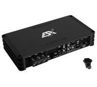 ESX QM500.4 Mini amplificatore digitale a 4 canali da 500 Watt RMS con...