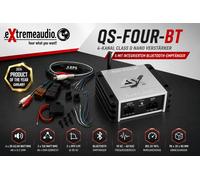 ESX QS-FOUR-BT 4-Kanal Classe D Nano Digitale Amplificatore Bluetooth 240 W RMS