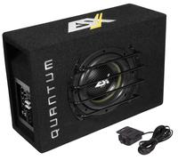 ESX Quantum Attivo Active Subwoofer Bassi Alloggiamento Con Amplificatore QXB-6A