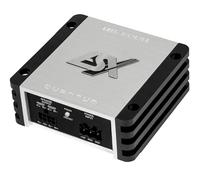 ESX QUANTUM QS-FOUR-ISO, amplificatore ultra compatto di classe D full range con 240 W RMS a soli 90 x 35 x 80 mm, con cablaggio Plug & Play ISO, audio per auto ESX