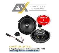 ESX Quantum QXT6.2C 2-Wege Sistema Altoparlanti Compatibile Con Ford Tourneo