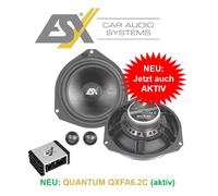 ESX QXFA6.2C Attivo Sistema Altoparlanti Compatibile Con Fiat Ducato IV Tipo 290