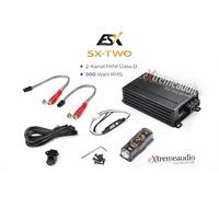 ESX SX-TWO 2-Kanal Digitale Amplificatore Con Ultrakompakten Dimensioni 500 Wrms