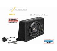 ESX SXB8A Sistema Subwoofer Attivo 20 cm (8") 450 Watt + Telecomando Livello ...