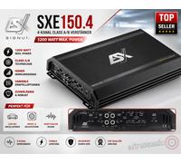 ESX SXE150.4 Signum 4CH Amp 4-Kanal Classe A/B Analog Amplificatore 1200W Nuovo