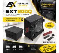 ESX SXT800Q Downfire Subbox Subwoofer 250W Compatibile Con VW T5, VW T6, VW T6.1