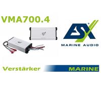 ESX VMA700.4 Marine Amplificatore 4 Canali 700 Watt Barche Marine...