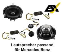 ESX VXM4.2C Altoparlanti componenti a 2 vie da 10 cm (4") compatibili con...