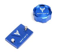 ESyem Freno Posteriore Serbatoio Fluido Protector Anteriore Posteriore Coperchio Serbatoio Liquido Freni Tappo Olio Tappo Valvola Pneumatico per MT07 MT-07 MT 07 FZ07 2015-2020 2021 2022 2023