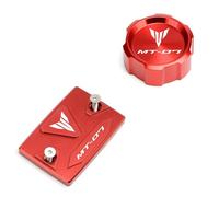 ESyem Freno Posteriore Serbatoio Fluido Protector Anteriore Posteriore Coperchio Serbatoio Liquido Freni Tappo Olio Tappo Valvola Pneumatico per MT07 MT-07 MT 07 FZ07 2015-2020 2021 2022 2023