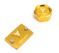 ESyem Freno Posteriore Serbatoio Fluido Protector Anteriore Posteriore Coperchio Serbatoio Liquido Freni Tappo Olio Tappo Valvola Pneumatico per MT07 MT-07 MT 07 FZ07 2015-2020 2021 2022 2023