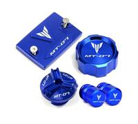 ESyem Freno Posteriore Serbatoio Fluido Protector Anteriore Posteriore Coperchio Serbatoio Liquido Freni Tappo Olio Tappo Valvola Pneumatico per MT07 MT-07 MT 07 FZ07 2015-2020 2021 2022 2023