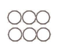 ESyem Frizione Disco Kit 1Set 6PCS Disco Frizione Frizione Piatti Accessori Motore del Motociclo Frizione Piatti per FZR250 Piccolo Divieto 1HX TZR125