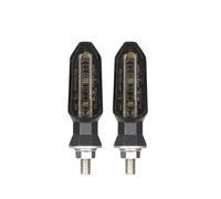 ESyem Indicatori Moto 2/4 PCS 8mm Mini Moto LED Indicatori di Direzione Luci Lampeggianti Indicatori di Direzione Lampada 12V Accessori per Lampade Indicatori