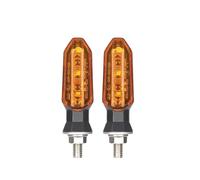 ESyem Indicatori Moto 2/4 PCS 8mm Mini Moto LED Indicatori di Direzione Luci Lampeggianti Indicatori di Direzione Lampada 12V Accessori per Lampade Indicatori