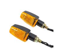 ESyem Indicatori Moto 2 Pezzi Indicatore di Direzione per Motocicletta Indicatore di Direzione Lampeggiante Lampada Lampeggiante 12V