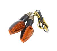 ESyem Indicatori Moto 2 Pezzi Indicatori di Direzione per Moto 14 LED Indicatori di Direzione per Motocross Anteriori E Posteriori per Moto