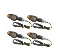 ESyem Indicatori Moto 4 Pezzi 12V LED Indicatori di Direzione per Moto Luci Lampeggianti Lampeggianti Accessori per Moto Universale