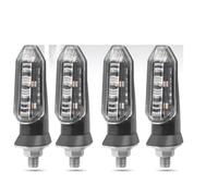 ESyem Indicatori Moto 8mm Mini Moto LED Indicatori di Direzione Indicatori Lampeggiatori Lampeggiatori 12V
