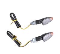 ESyem Indicatori Moto Coppia di Indicatori di Direzione A LED Universali per Motociclette, Lampada per Shadow per Goldwing 1800 Cb650f