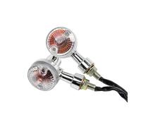 ESyem Indicatori Moto Coppia di Indicatori di Direzione per Moto, Luci di Segnalazione per Moto, Lampeggianti, Universali per Moto da Cross, Fuoristrada, ATV, MX, MTB